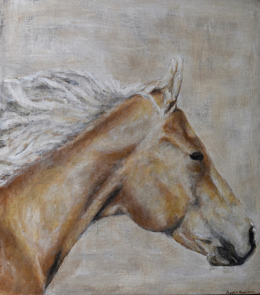 Jeanette Henriksen, Cheval Mystique, 2023
Pastel and water based glazes on jute, 32"x 36"
JH 004
Price Upon Request