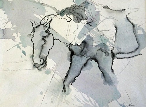 Line & Form: Melissa Mason & John Barandon - Installation View&nbsp;