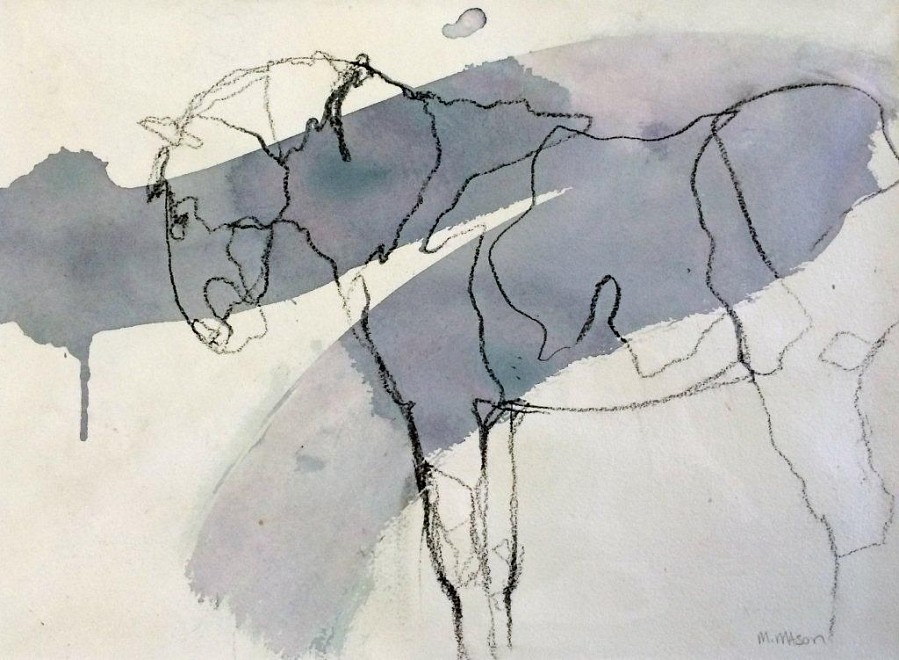 Line & Form: Melissa Mason & John Barandon  - Installation View