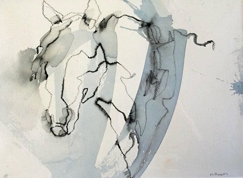 Line & Form: Melissa Mason & John Barandon - Installation View&nbsp;