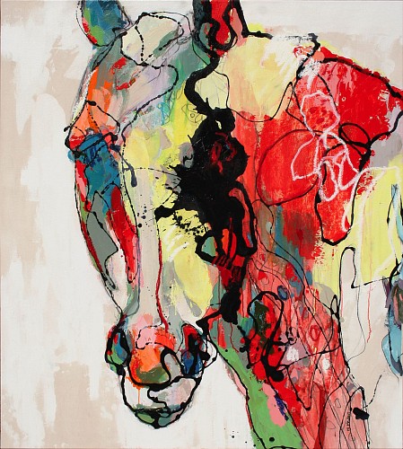 mm 80 animal attraction 2017 mixed med canvas 58x52 n wb