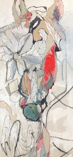 mm 81 wild child 2017 mixed media canvas 60x 28 n wb