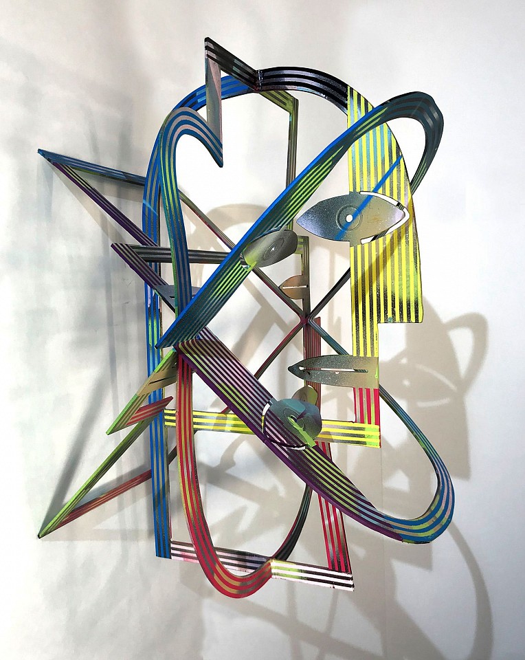 Richard Downs, Confluence, 2016 - 2018
Plasma Cut and Welded Steel, UV Protected Patina with Clear coats., 18" x 13" x 13"
Plasma cut & welded steel Ed. 2/3 with unique painted surface.
RDS 34
Price Upon Request