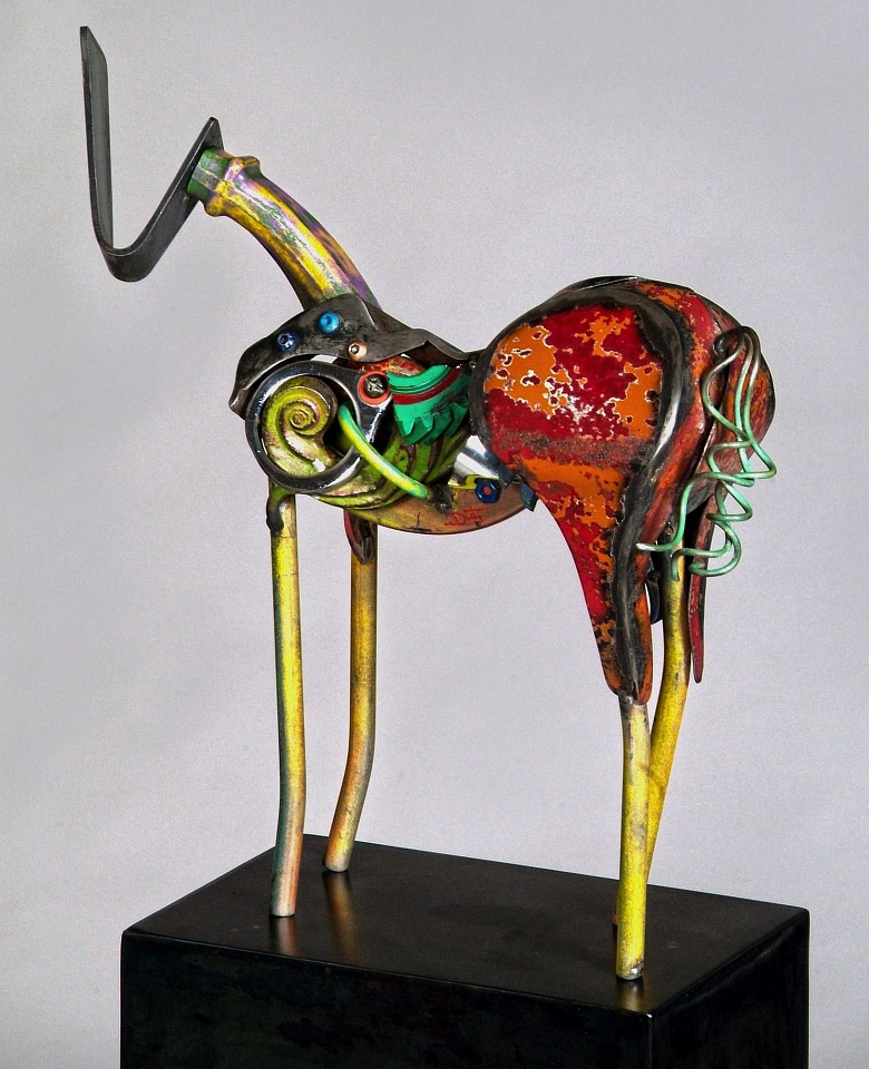 Dave Wertz, 1st Class Ticket, 2015
Mixed metal media, 17" x 16" x 5"
DW 33
Price Upon Request