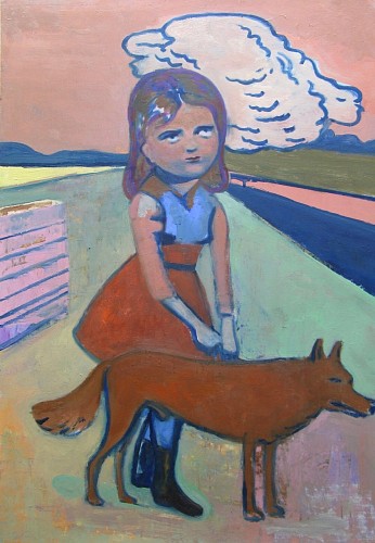 Girl with Dog, 2012