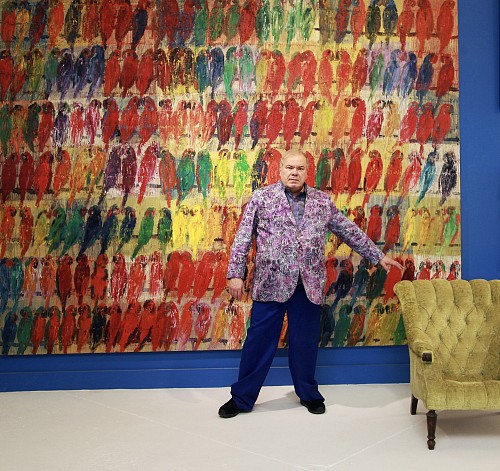 Hunt Slonem - Installation View&nbsp;