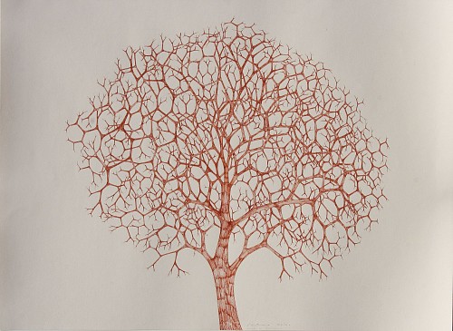 Abstract -Tree I-(Untitled), 2018
