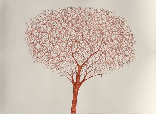 Stewart Helm Abstract -Tree II-(Untitled), 2018