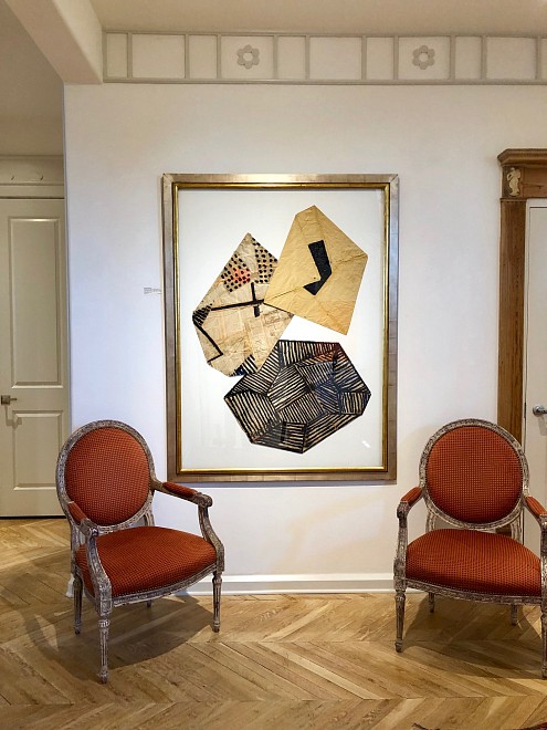 Organized Abstraction "” a Group Show featuring Seven Artists - Installation View