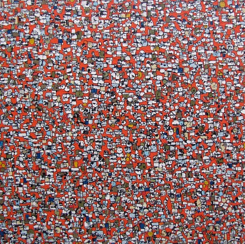 JCG 231 Electric Orange 48 x 48