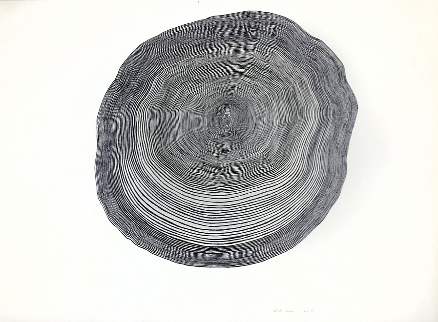 Organized Abstraction "” a Group Show featuring Seven Artists - Installation View
