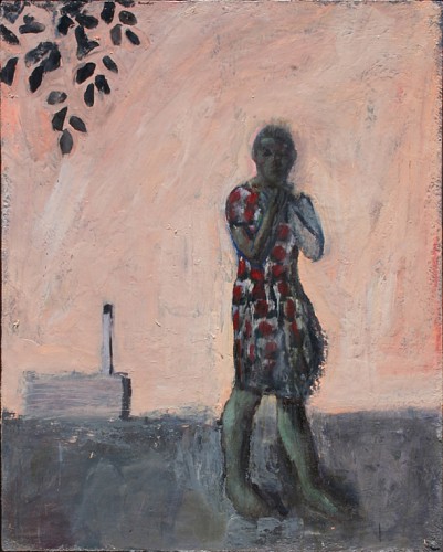 Red and White Dress, 2012