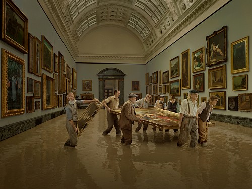 <i>Flooding of Tate Britain</i>, 2018