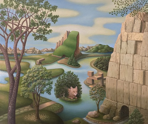 The Mysterious World: Charles Keiger, Steve Moors, Melissa Sims &  Mario Soria - Installation View&nbsp;