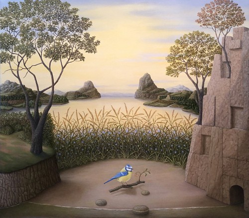 Charles Keiger The Cove (Blue Titmouse), 2020