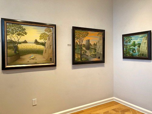 The Mysterious World: Charles Keiger, Steve Moors, Melissa Sims &  Mario Soria - Installation View&nbsp;