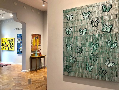 Hunt Slonem Solo Show - Installation View 
