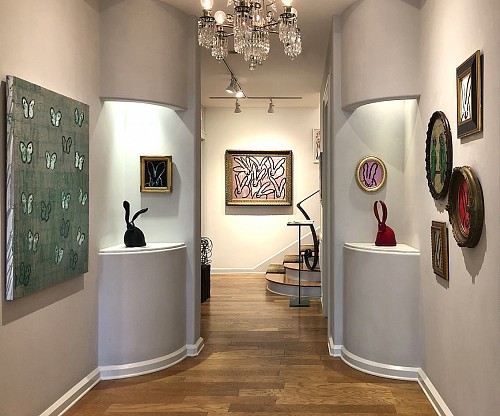 Hunt Slonem Solo Show - Installation View 
