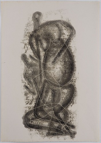 <i>Two Abstract Figures Reclining</i>, 1956
