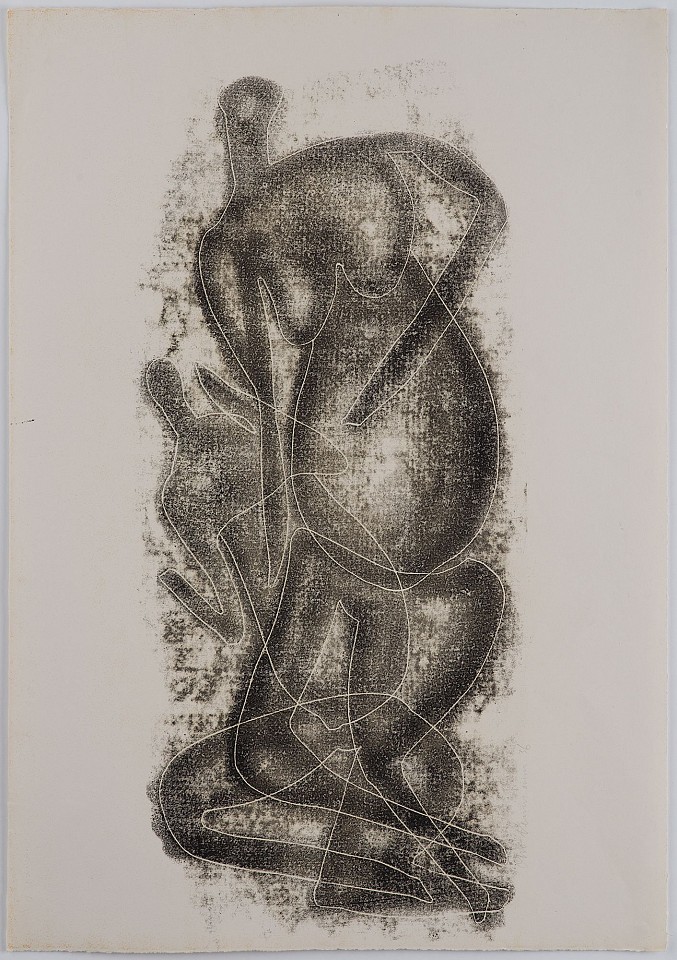 Otto Neumann 1895-1975, Two Abstract Figures Reclining, 1956
monotype on paper, 21" x 15", 33" x 26" framed 
OT 054024
$9,700