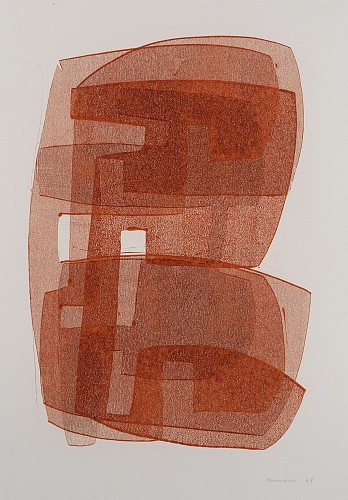 Abstract Composition / Orange, 1969
