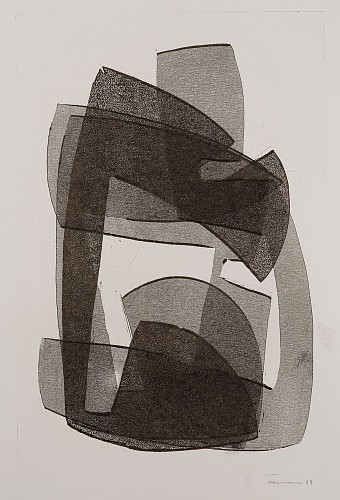 Abstract Composition / Black, 1969