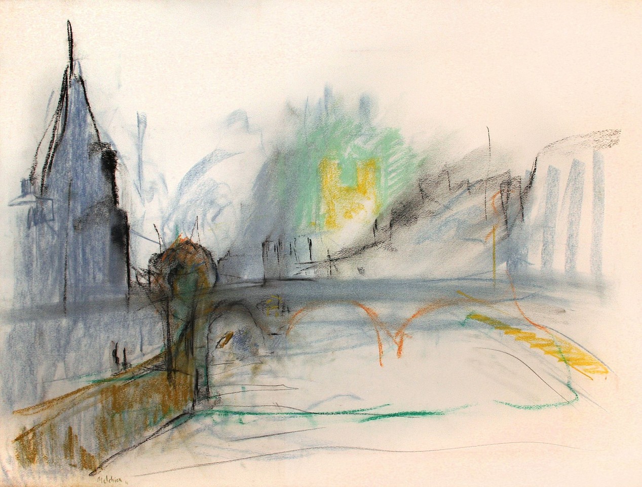 Isabelle Melchior, Paris, 2011
pastel on paper, 22" x 30", 30" x 38" framed.
IM 1226
Price Upon Request