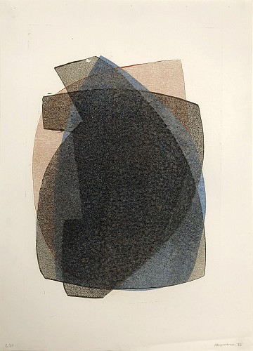 Otto Neumann 1895-1975 - Abstract Composition, 1970