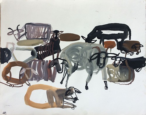 Olena Zvyagintseva - Dark Sheep-2, 2020