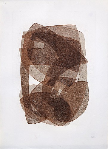Otto Neumann 1895-1975 - Abstract Composition, 1971
