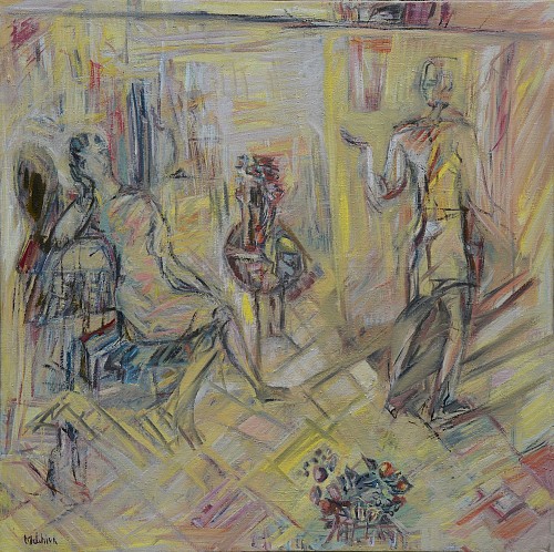 Isabelle Melchior - The Yellow Studio In Jaqueville, 2021