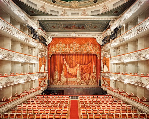 David Burdeny Mikhailovsky Theatre Curtain, St. Petersburg, Russia, 2014
