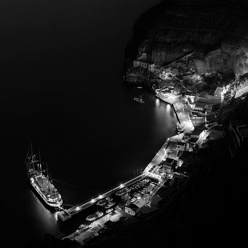 Christos Palios - Tiny Port By Night, 2014