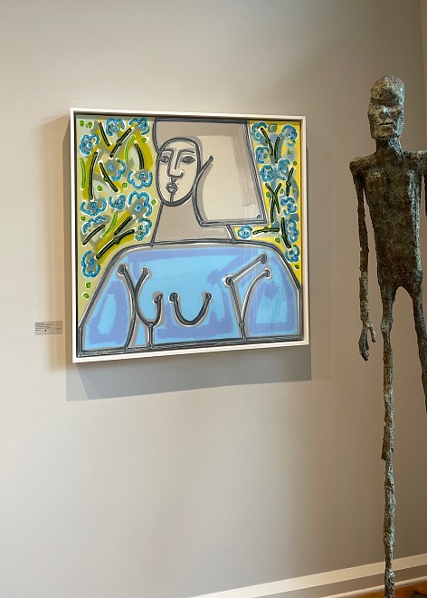 New Paintings by America Martin  - Installation View