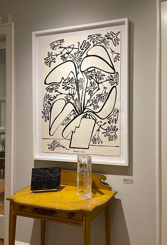 New Paintings by America Martin - Installation View 