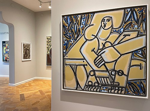 New Paintings by America Martin - Installation View 