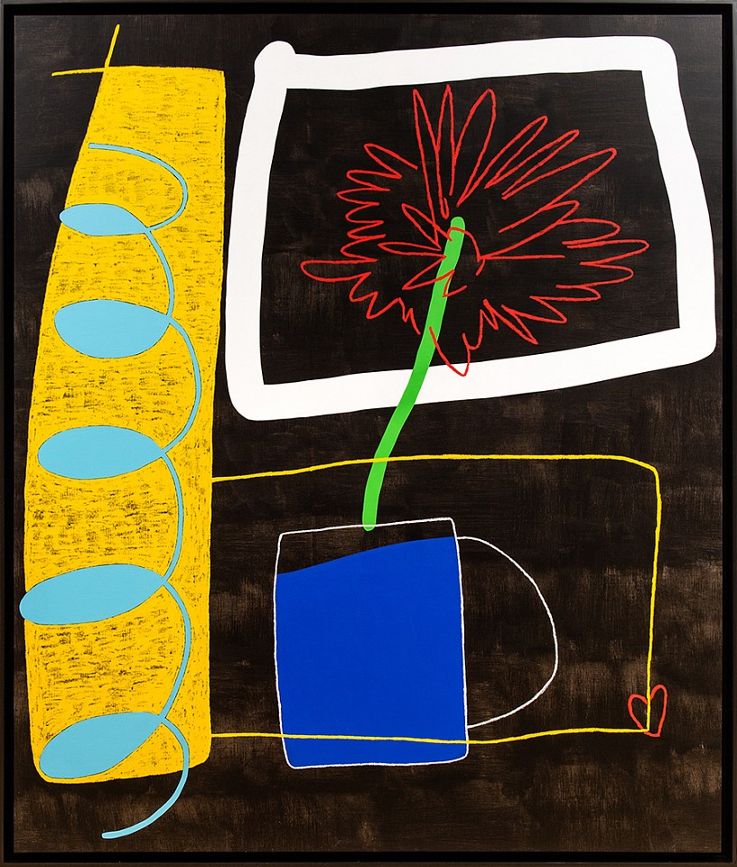 Berto, Spring, 2020
Acrylic and oil stick on handmade paper on linen, 69" x 58",71"x 60" framed 
BRO 04
Price Upon Request