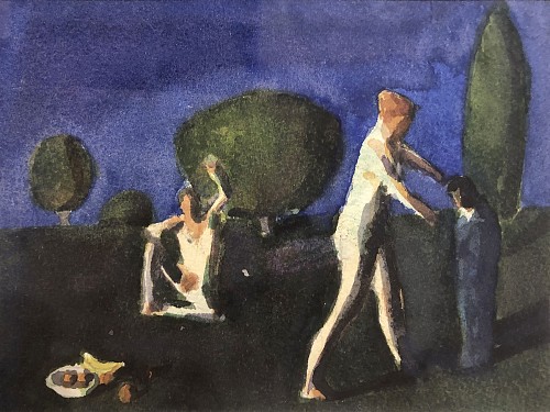 Three Figures with Fruits, 2011