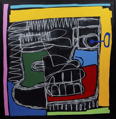 Exhibition: BERTO Solo Show, Work: Chalk Face, 2022