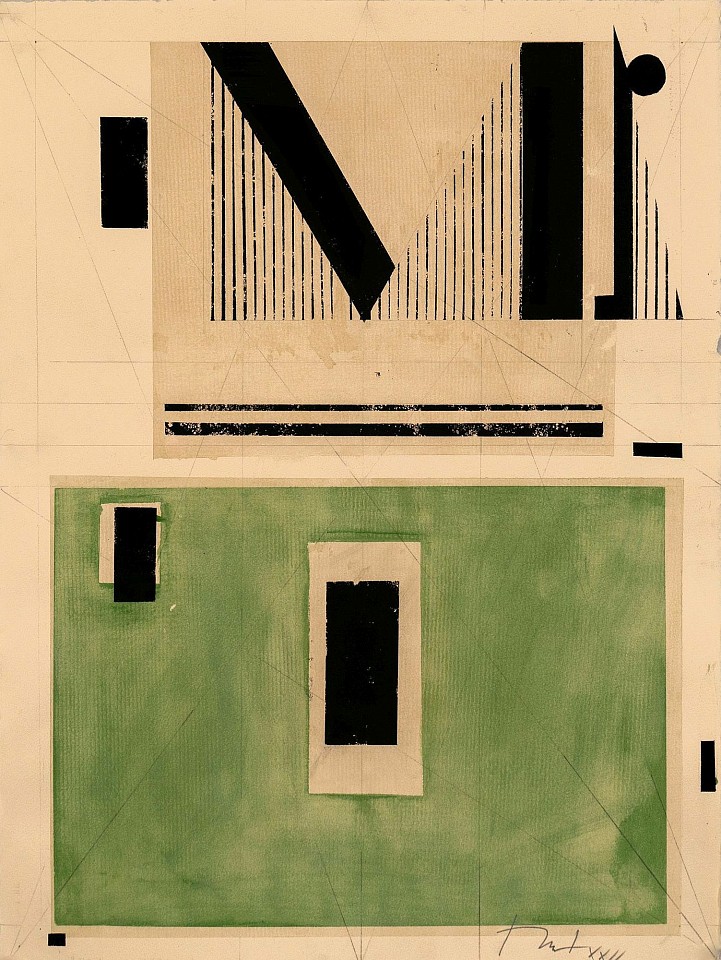 George Read, Glyph.v.22 Green Earth, 2022
Graphite sienna wash, mineral pigments, Flashe back, 30" x 22", 34"x 26.25" framed
GR 17
Sold