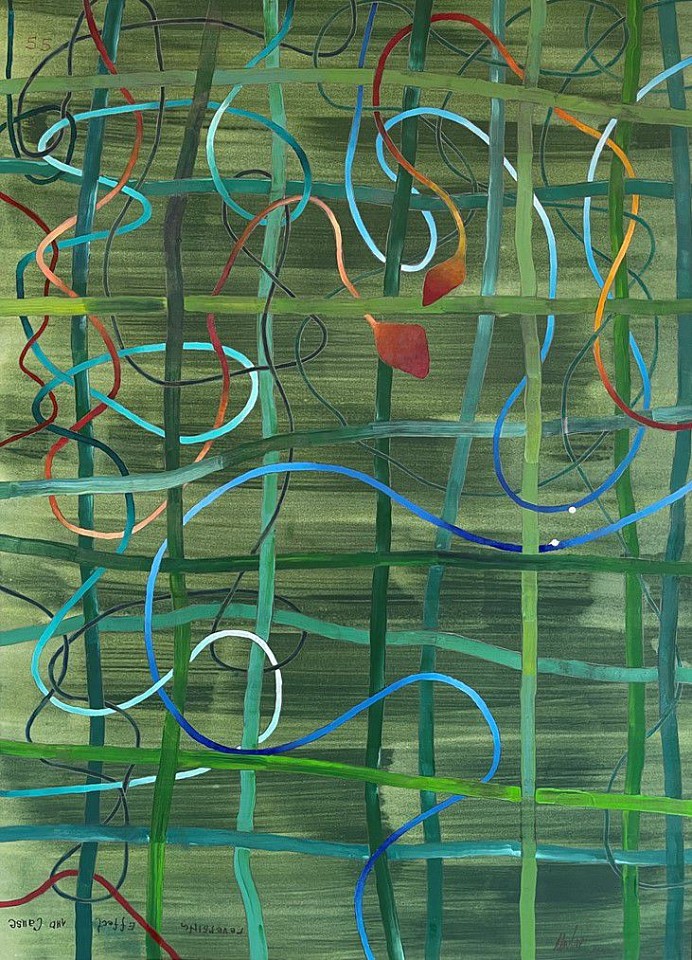Martin Whist, Reversing Effects and Cause, 2022
Watercolor, ink, oil on paper, 30" x 22.5",37"x 28" framed
MWH 43
Price Upon Request