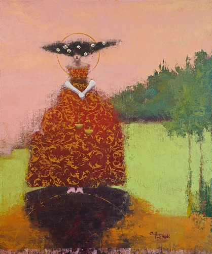 Exhibition: SALON STYLE 2023, Work: Cathy Hegman Big Skirt Balance of Spring, 2023