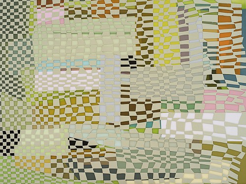 Exhibition: The Mechanics of Color, Work: Susan Dory Conduit 4, 2021