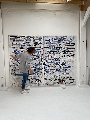 Marie-Cecile Aptel - Installation View&nbsp;