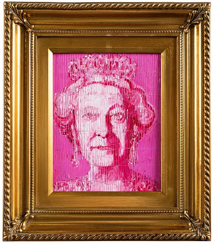 Hunt Slonem - Her Majesty Queen Elizabeth, 2023