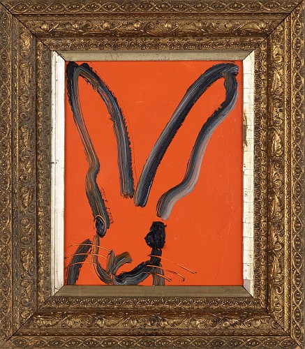 Hunt Slonem - Untitled Orange, 2019