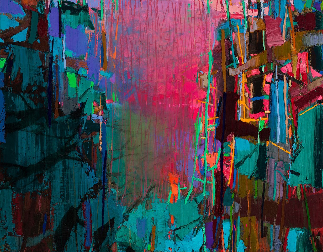 Brian Rutenberg, Banner of the Coast (Creeklight), 2023
oil on  linen, 53"x 68", 54"x 69" framed
BR 84
Sold