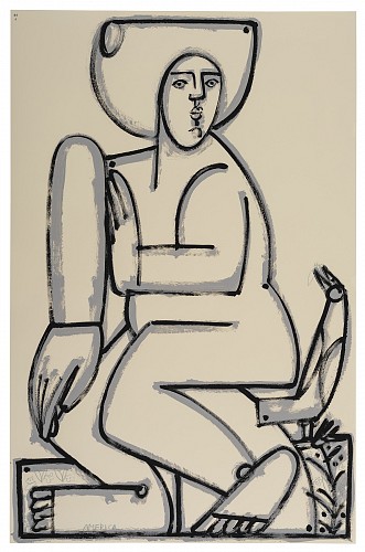 America Martin - Woman And Bird, 2024