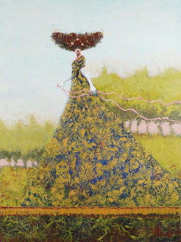 Cathy Hegman - Big Skirt Pink Ribbons, 2024