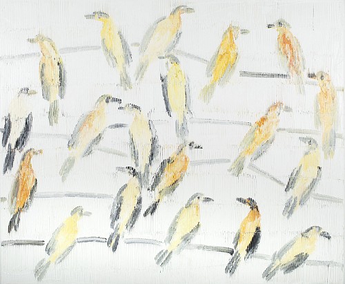 Hunt Slonem - Orioles, 2014